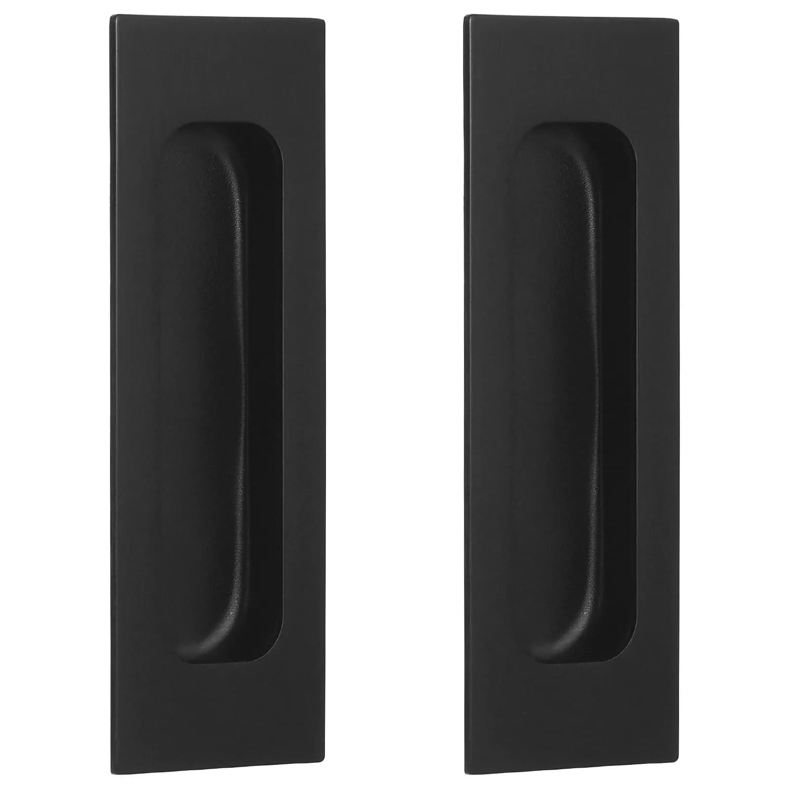 2 Pezzi Maniglie a Scomparsa in Acciaio Inossidabile per Armadi, Porte Scorrevoli, Guardaroba, Cassettiere, Facili da Installare