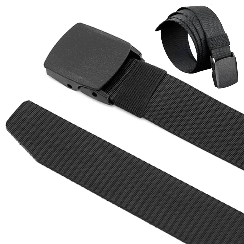 Automatic Buckle Adjustable Belt Unisex Belts Outdoor Travel Quick Drying Waistband 120cm for Women Men