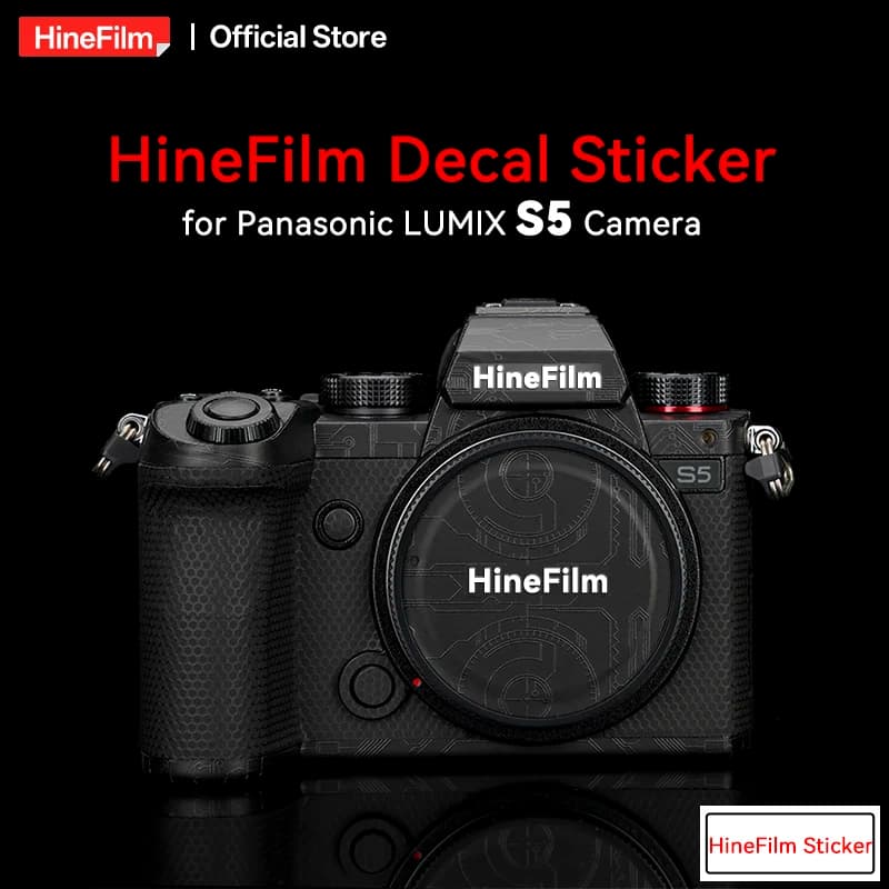 Pellicola Protettiva Hinefilm per Fotocamera Lumix S5, Adesivo Premium per Panasonic DC-S5, Protezione Anti-graffio