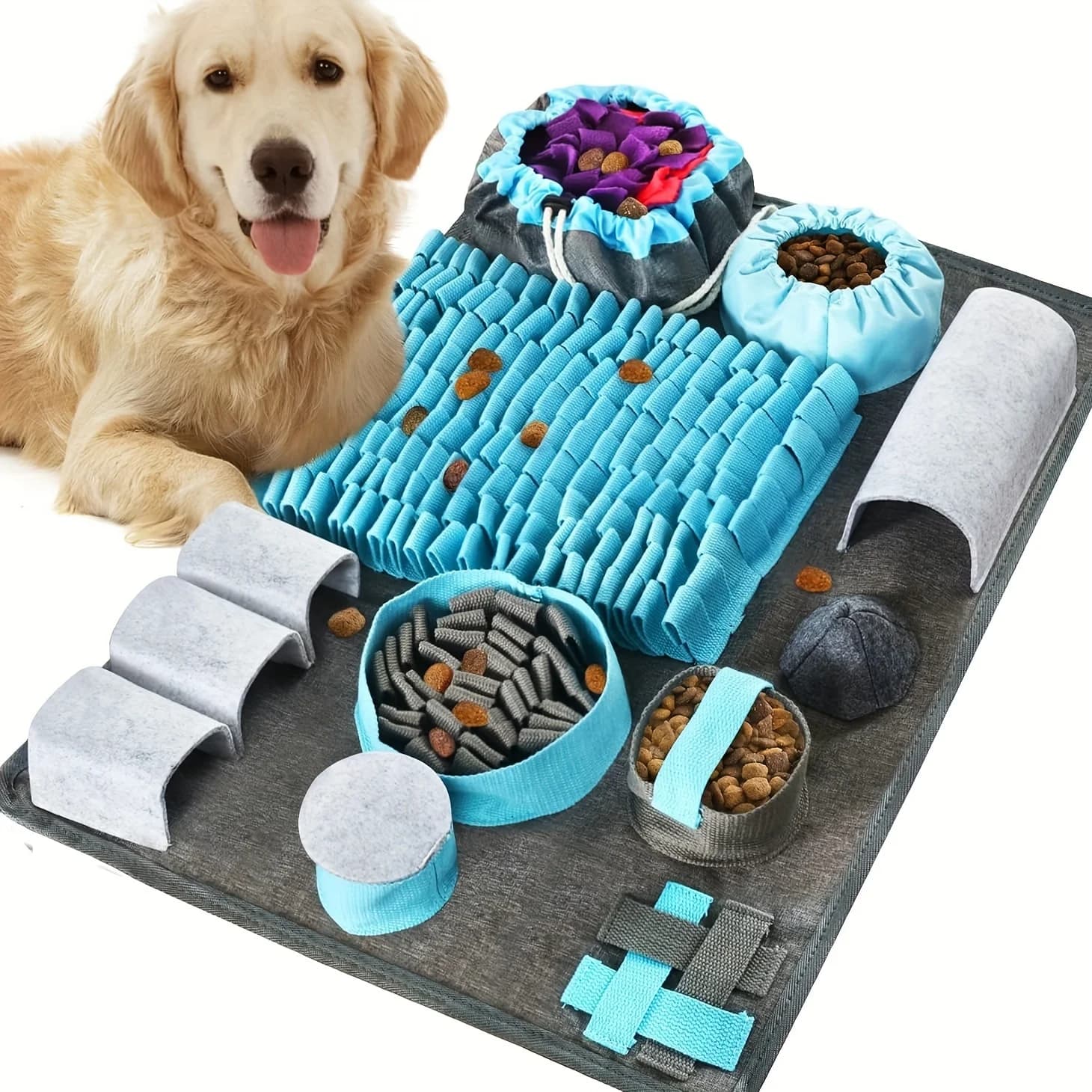 An Interactive Plush Slowfeeding Dogs Complete Educational Skills Relieve Stress Develop Habit Suitable Breeds Sizes This Durabl