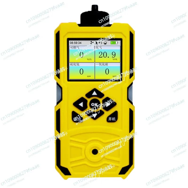 Rilevatore di gas quattro in uno con aspirazione a pompa per spazi confinati Ossigeno combustibile Monossido di carbonio Idrofuro di idrogeno X-4(BX)