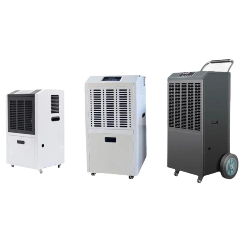 Deumidificatore Commerciale 60L/G, Deumidificatore ad Alta Efficienza per Serra, Magazzino, Garage