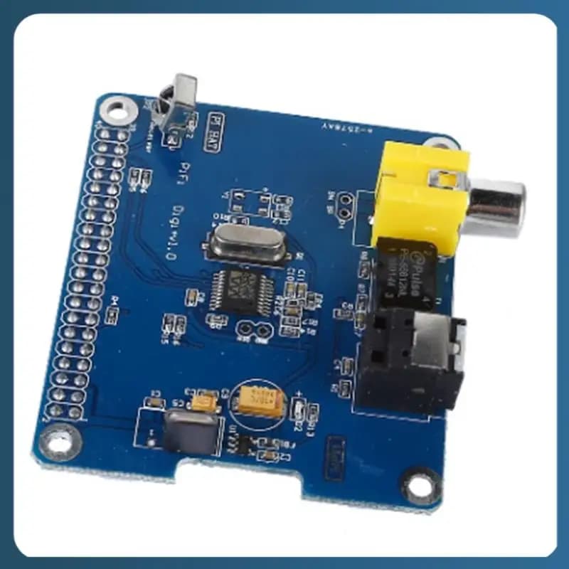 Y22A-HIFI Digi + Digital audio card I2S SPDIF Digital audio card RCA optical fiber for Raspberry Pi 3 /2 B+