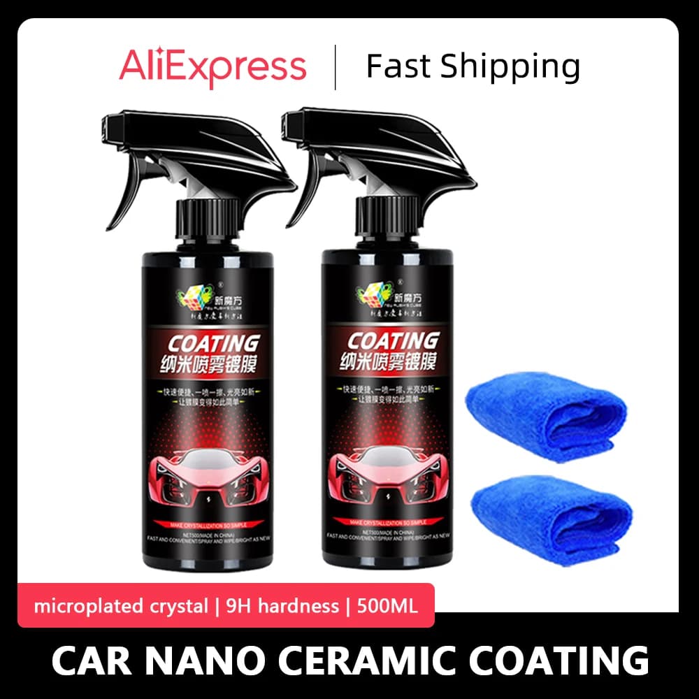 Rivestimento nano ceramico per auto premium Accessori per auto Manutenzione Strato idrofobico Pulizia Dettagli Agente lucidante per autoveicoli