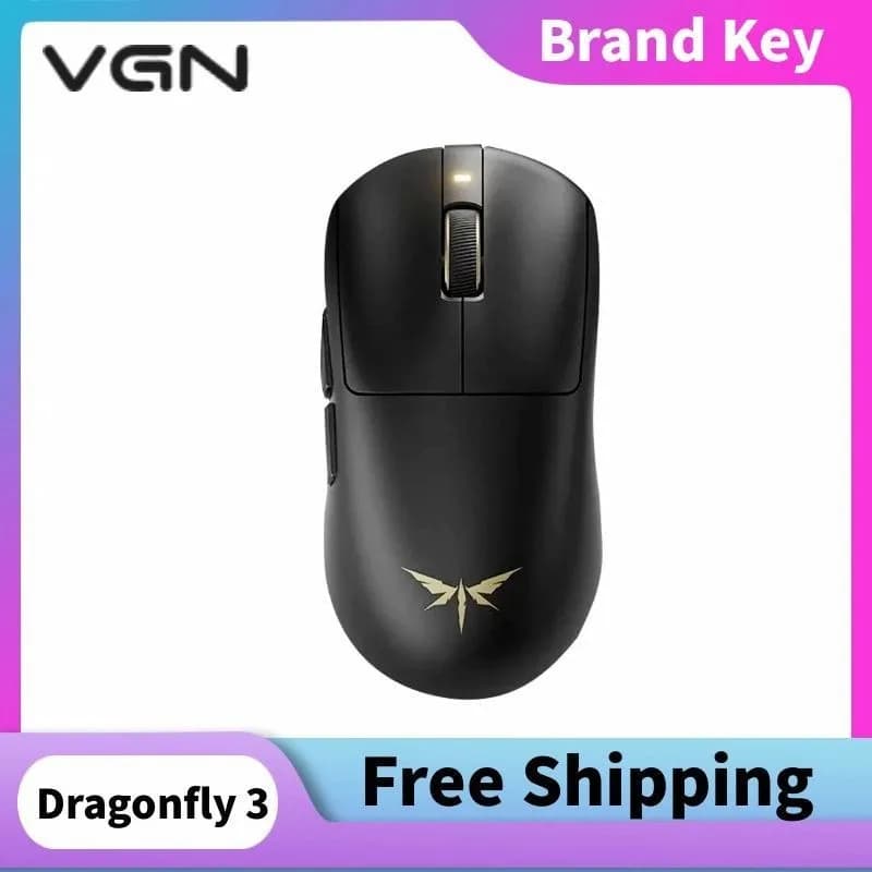 Gaming Mouse VGN Dragonfly 3 Series Wireless Tri-Mode Bluetooth/2.4G/Cablato Ultra Lightweight High Performance for PC and Exports