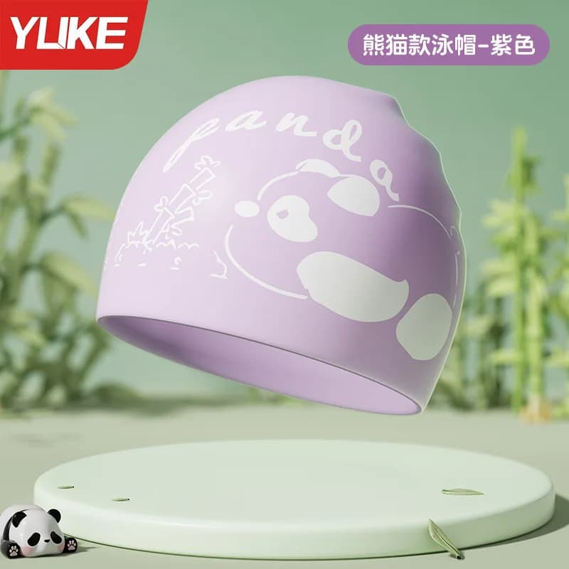 Waterproof Silicone Protection for Ears Long Hair Large Swimming Caps for Adults Women Professional Swimming Cap Bathing Cap