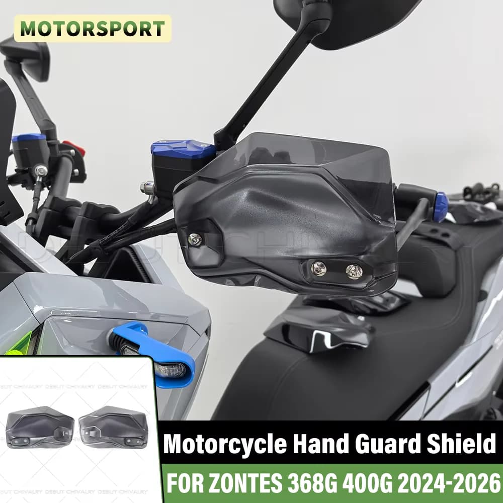 Paramani per Moto ZONTES 368G 368g 2024 2025 2026, Protezione Manubrio, Parabrezza, Estensione Protezione Mani