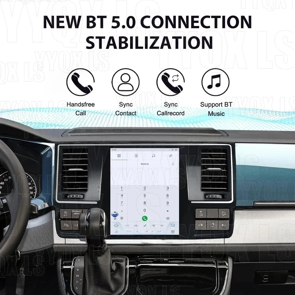 Android 14 Carplay For Volkswagen Caravelle T6 2014-2019 GPS Navigation Car Radio HD Touch Screen Multimedia Auto Stereo