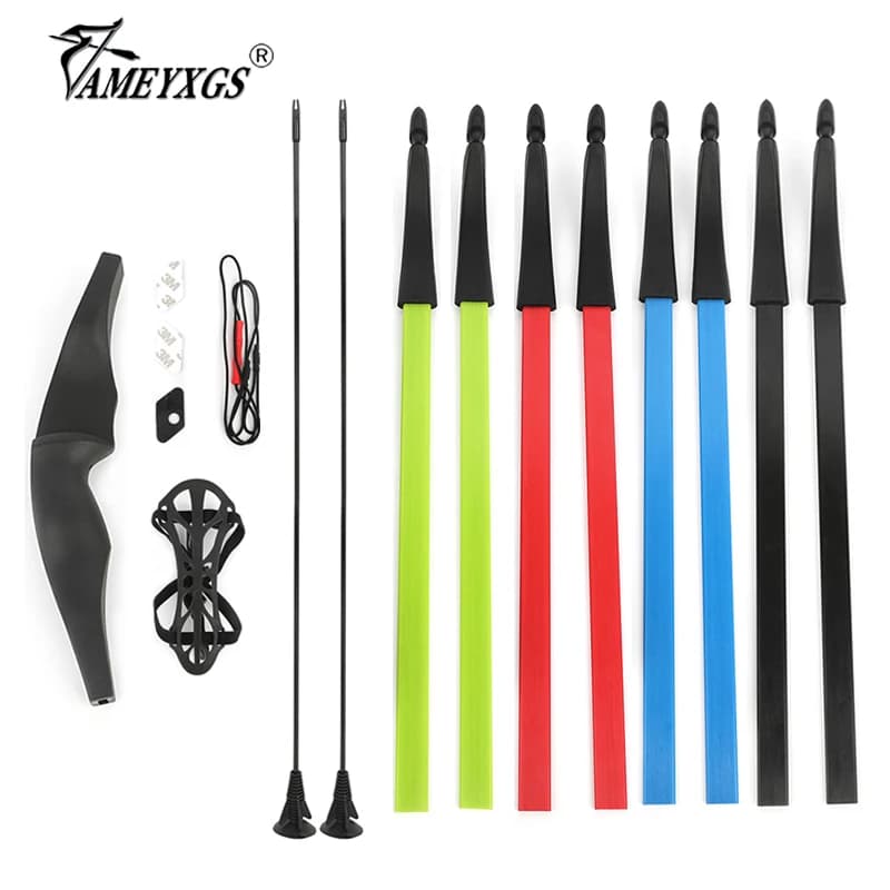 8-15Lbs tiro con l'arco arco ricurvo e freccia Set disegnare peso regolabile arco per bambini per bambini sport all'aria aperta tiro al bersaglio pratica