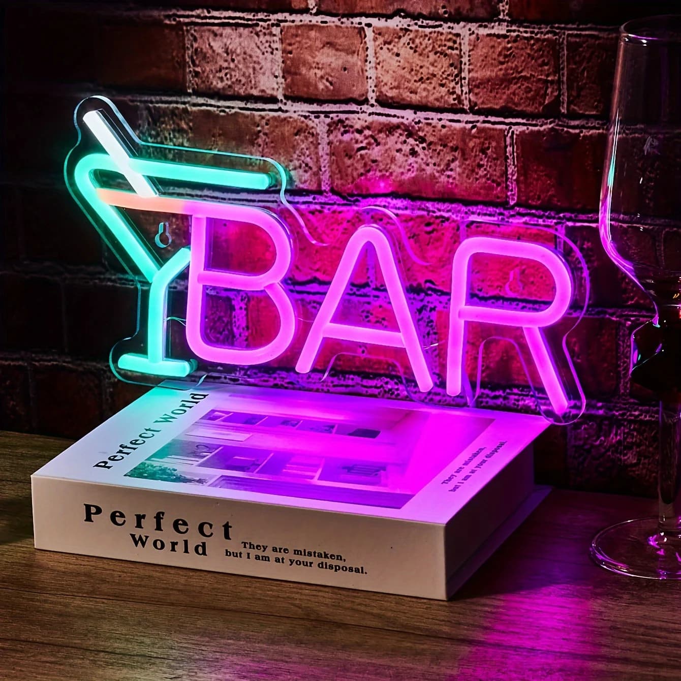 Insegne al neon da bar per decorazioni murali Luci da bar a LED per decorazioni da camera da letto Estetiche adatte per soggiorno Bistrot Man Cave Party