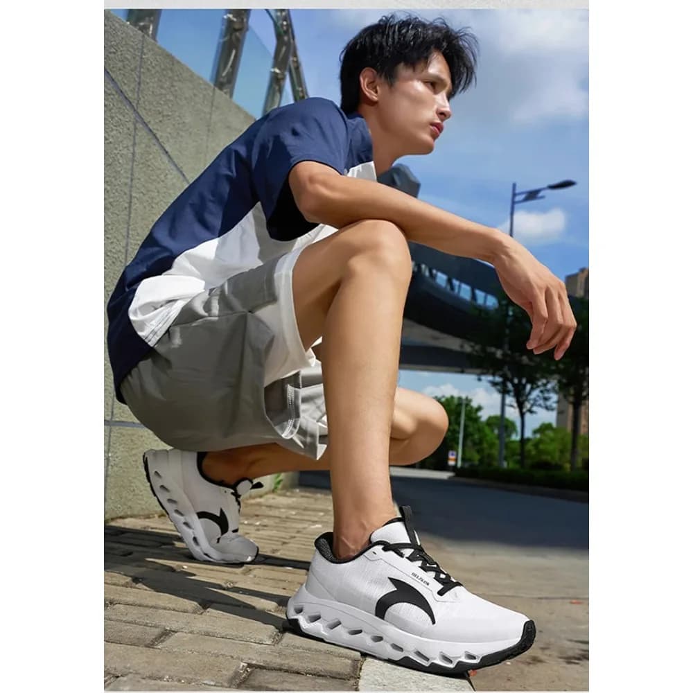 Scarpe da Corsa Uomo 2026 Traspiranti Leggere, Scarpe da Tennis Donna Antiscivolo, Scarpe Sportive Outdoor Uomo Morbide con Lacci