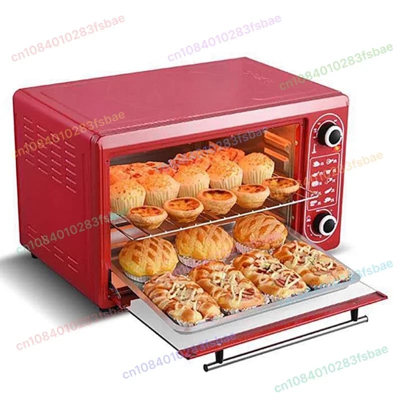 Friggitrice ad Aria Extra Large, Forno Tostapane a Convezione con Porte Francesi, in Acciaio Inossidabile