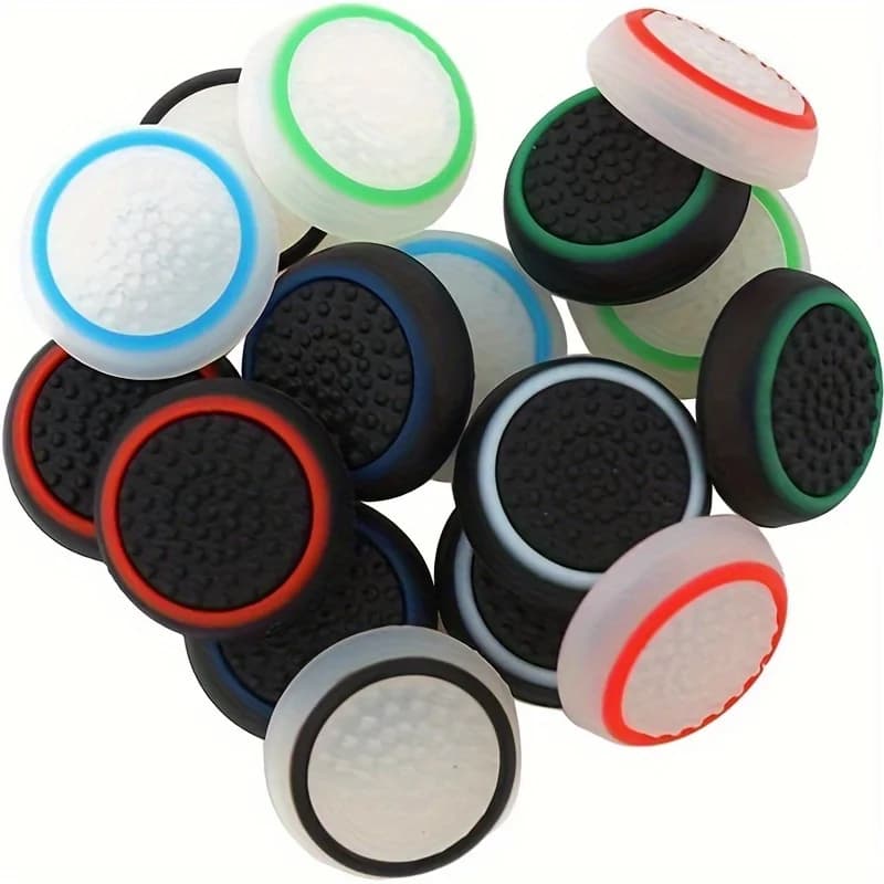 Copertura in silicone luminosa per joystick, adatta per controller PS series, Xbox series, ricambio per copertura stick analogico.