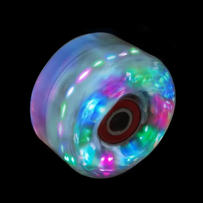 New six-wheeled roller skates that emit light flashing skating shoes High elasticity PU foam wheel for outdoors