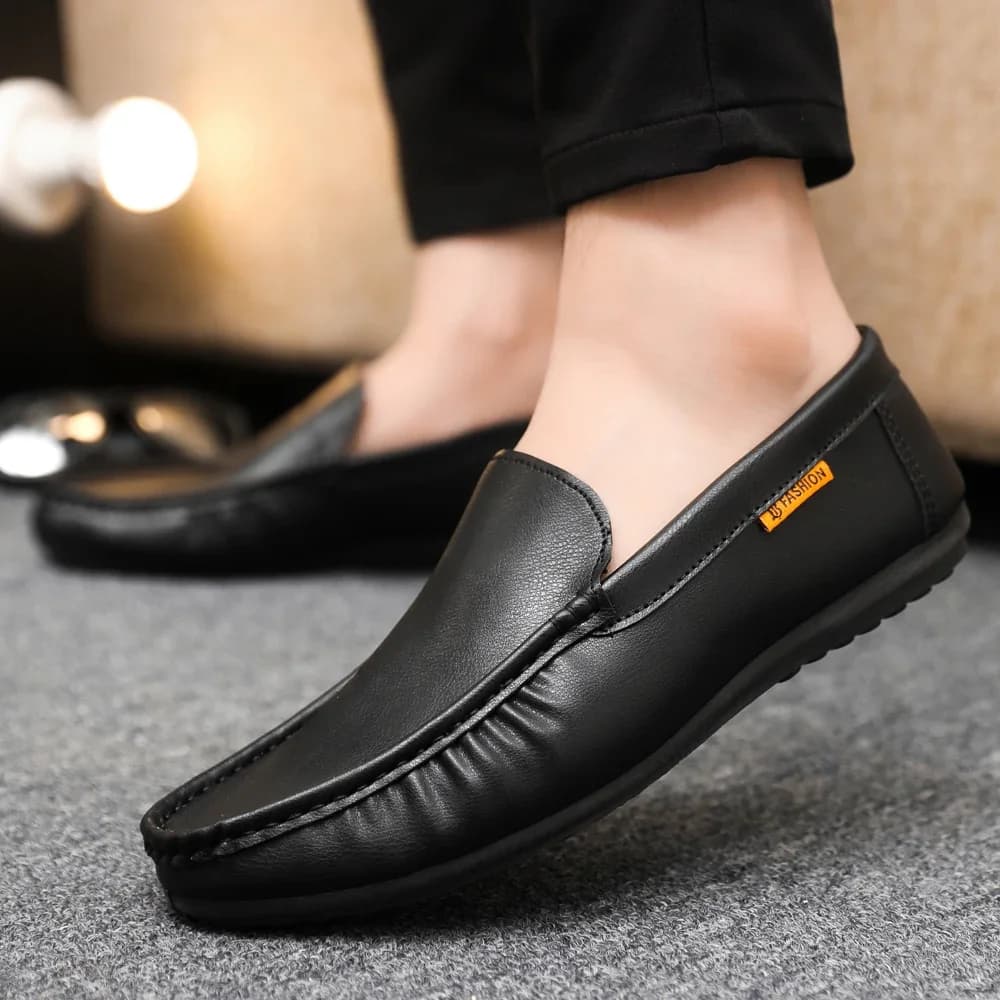 Men Loafers Men Casual Shoes Breathable Loafers Sneakers Fashion Comfortable Flat Handmade Retro Leisure Loafers Shoes Men Shoes