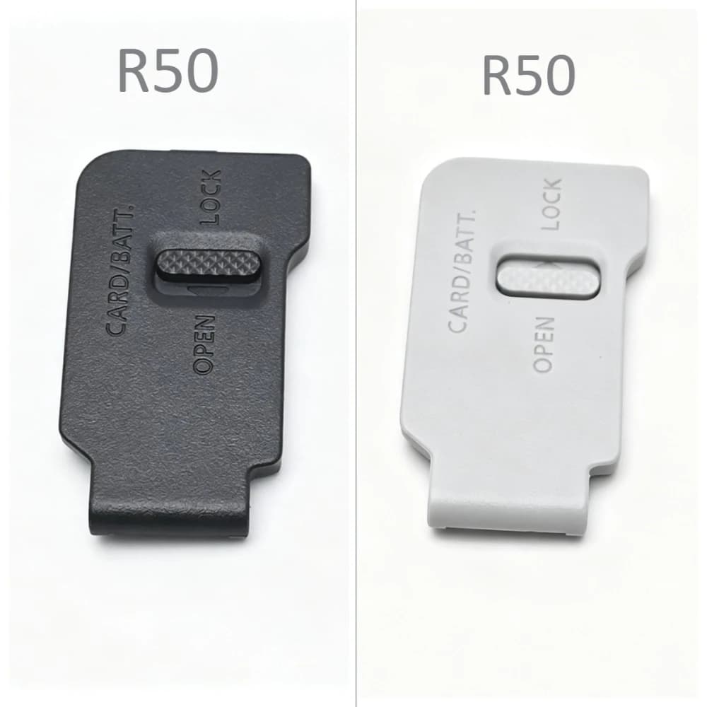 NEW For Canon EOS R50 Battery Door Cover Lid Cap Camera Repair Replacement Spare Part Black White