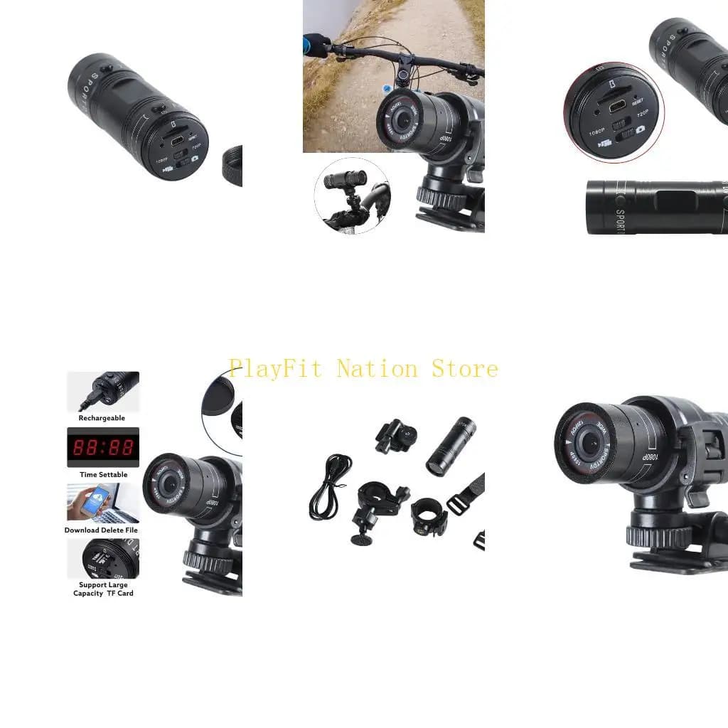 242F Motorcycle helmet camera 120° wide angle cameras Sports action cameras