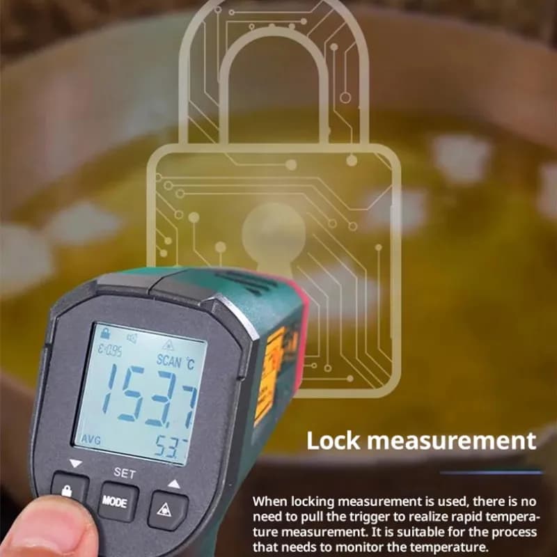 UNI-T UT306S UT306C Termometro digitale Laser Senza contatto Pistola per temperatura industriale domestica Misuratore di temperatura professionale