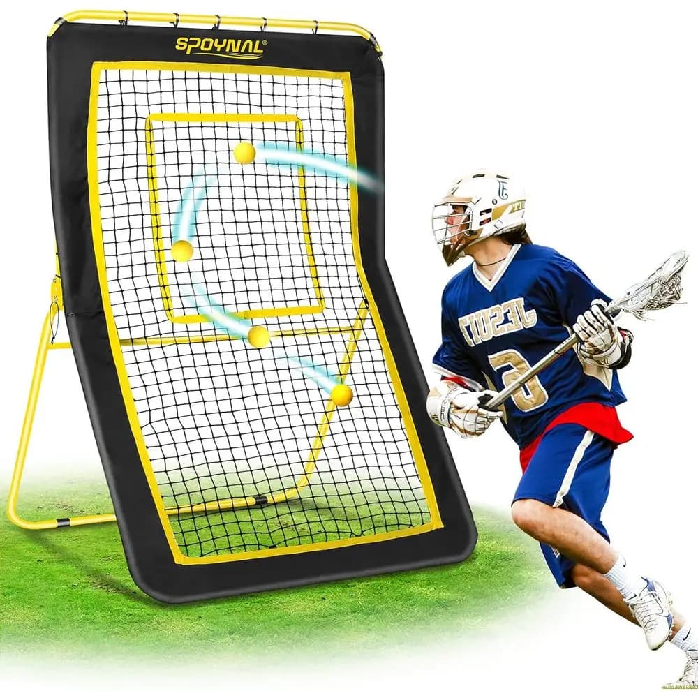 Adjustable 5 Angles Sports Network for Volleyball, Football and Baseball Training in Garden with Bersaglio Strip