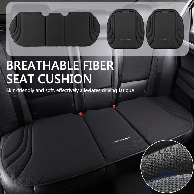Car Seat Cushion Front Rear Breathable Anti-Slip Cover Seat Protection Mat Pad For BMW Performance M Power M3 M5 F15 E60 Sticker