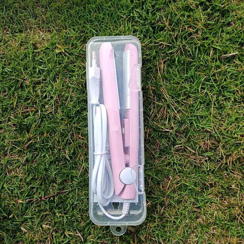 New Curling Iron Mini Hair Straightener Iron Ceramic Straightening Styling Tools Hair Curler Flat Iron Beard Straightener