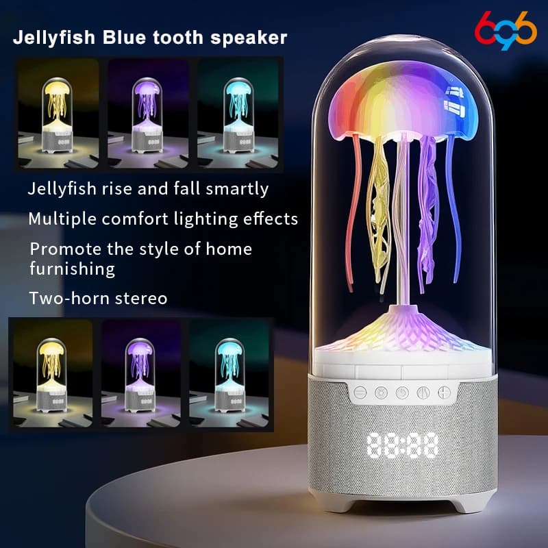 696 Portatile Colorato Medusa Blue Tooth Altoparlante 3D HiFi Stereo Musica Sport Medusa Supporto Audio Scheda TF Per Home Office