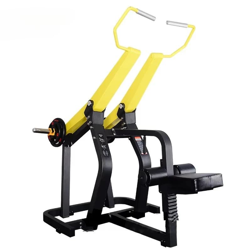 Bestseller Gym Equipment: Pull Down Traction Machine, Strength Training, Track Trainer in Seat Position