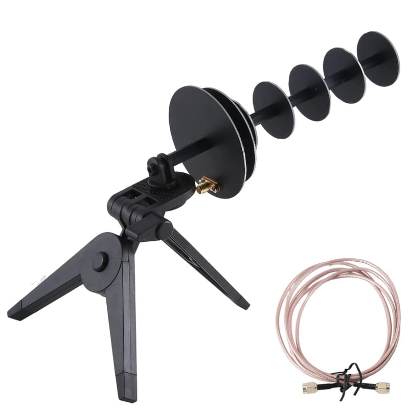 Ricezione o trasmissione del segnale WIFI 12Dbi 2.4G per scheda di rete wireless per computer con antenna direzionale Yagi USB Mini
