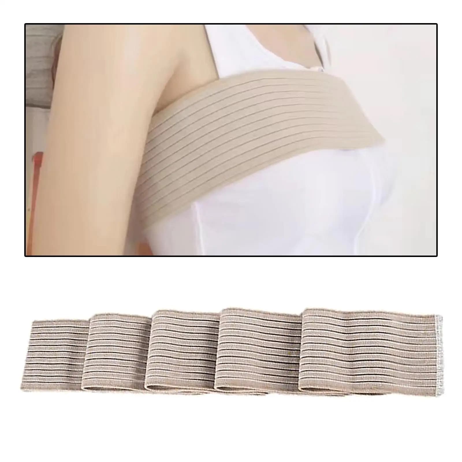 Fascia di Compressione per Seno Femminile, Supporto per il Seno, Fascia Stabilizzatrice per Esercizi, Allenamento, Salto della Corda, Yoga, Fitness