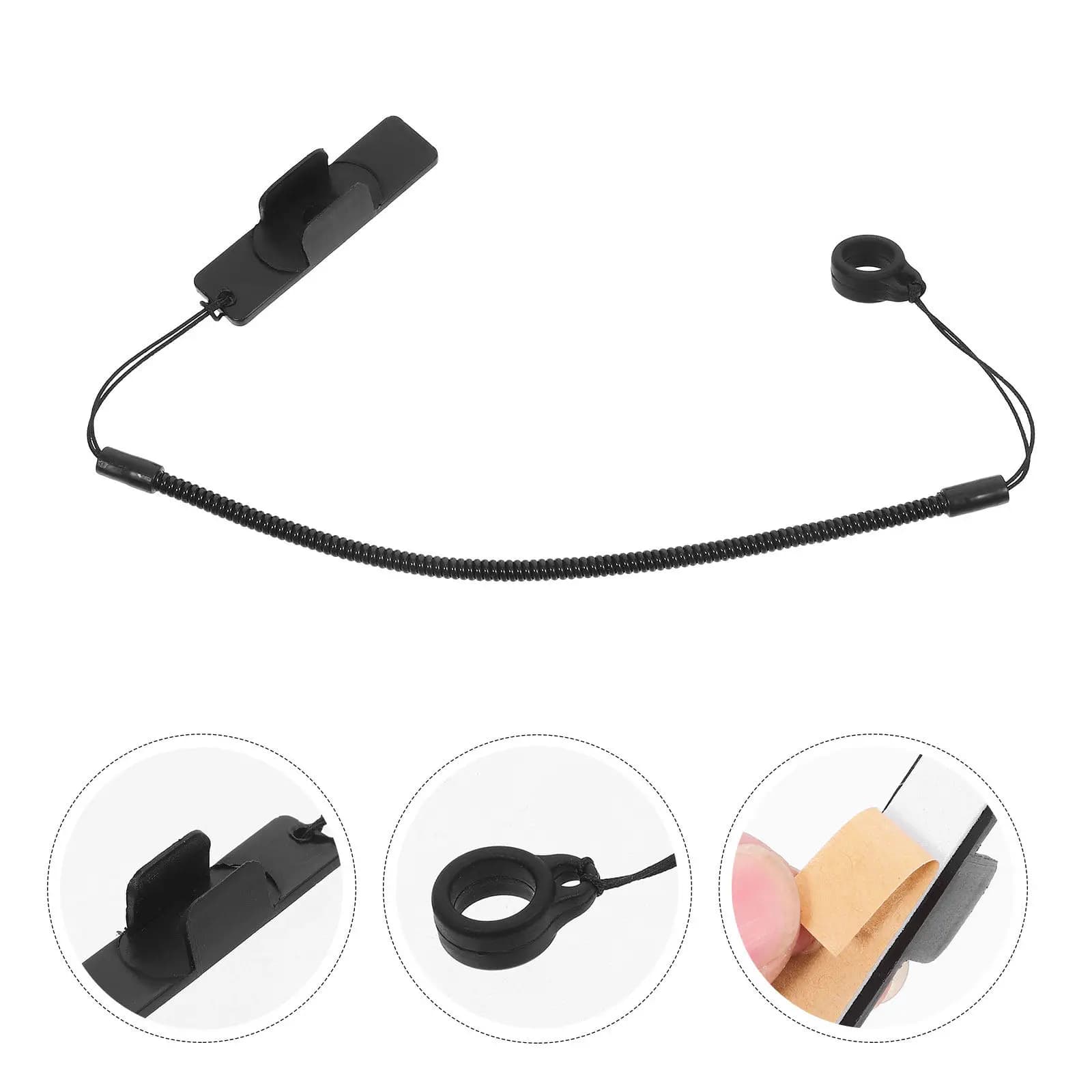 2 Pezzi Cavo di Sicurezza per Penna Touch con Cordino Elastico Anti-Smarrimento Retrattile per Tablet e Disegno su Touchscreen