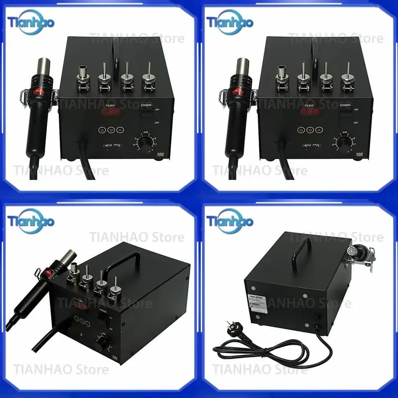 Heat Gun Welding Station 850D with Sensor Closed Loop for