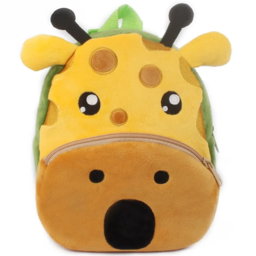 Children's Backpack with Animals 3D Cartoon Kawai Plush Mini Asylum Backpack Soft Padded Travel Backpack Birthday Gift