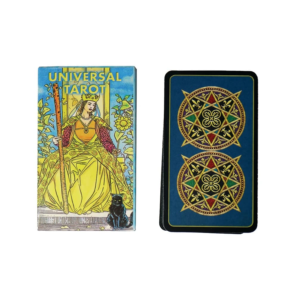 Universale tarocchi Carte. (Inglese e Spagnolo Edition) tarocchi Carte per I Principianti. Edizione inglese Mazzo di Tarocchi | Carta di 78