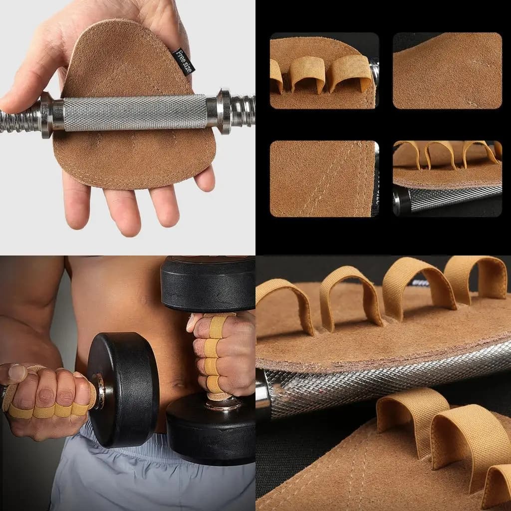 Y1uc Peso sollevamento pesi Palza grip Slip resistenti a mano Grip Grip guanti