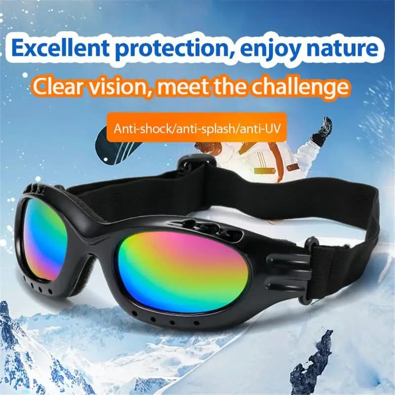 Sport all'aria aperta Inverno Antivento Occhiali da sci Occhiali da moto Occhiali da sci Antipolvere Occhiali da sole da equitazione Articoli per gli occhi Anti-impatto