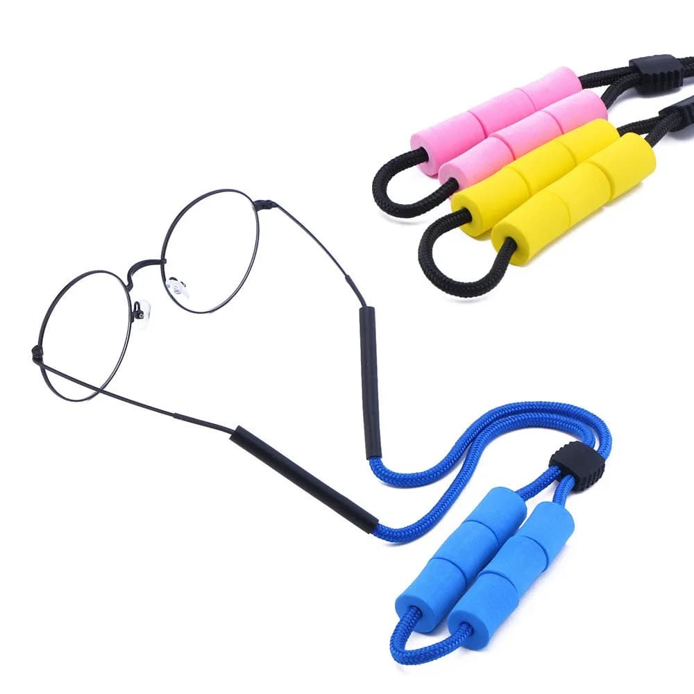 1pc nuoto sport galleggiante in schiuma occhiali cordoncino occhiali occhiali da vista antiscivolo catena String Holder per occasioni di sport acquatici
