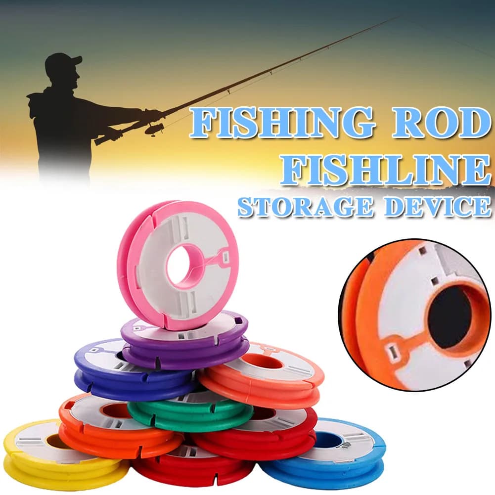 Connettore per bobina per canna da pesca in Silicone supporto per lenza da pesca multiuso attrezzatura da pesca