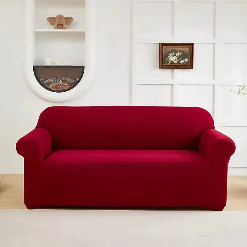 Solid Elastic Stretch Cover Solid Color All-inclusive Cove Cover for Living Room Funda Cover for Sofa Cove Sofa