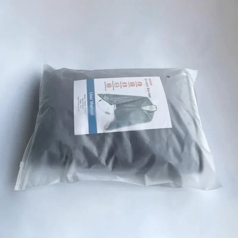 Nuova Coperta Elettrica USB con 3 Livelli di Riscaldamento, Doppio Lato Ispessito, Indossabile per l'Inverno, Pieghevole