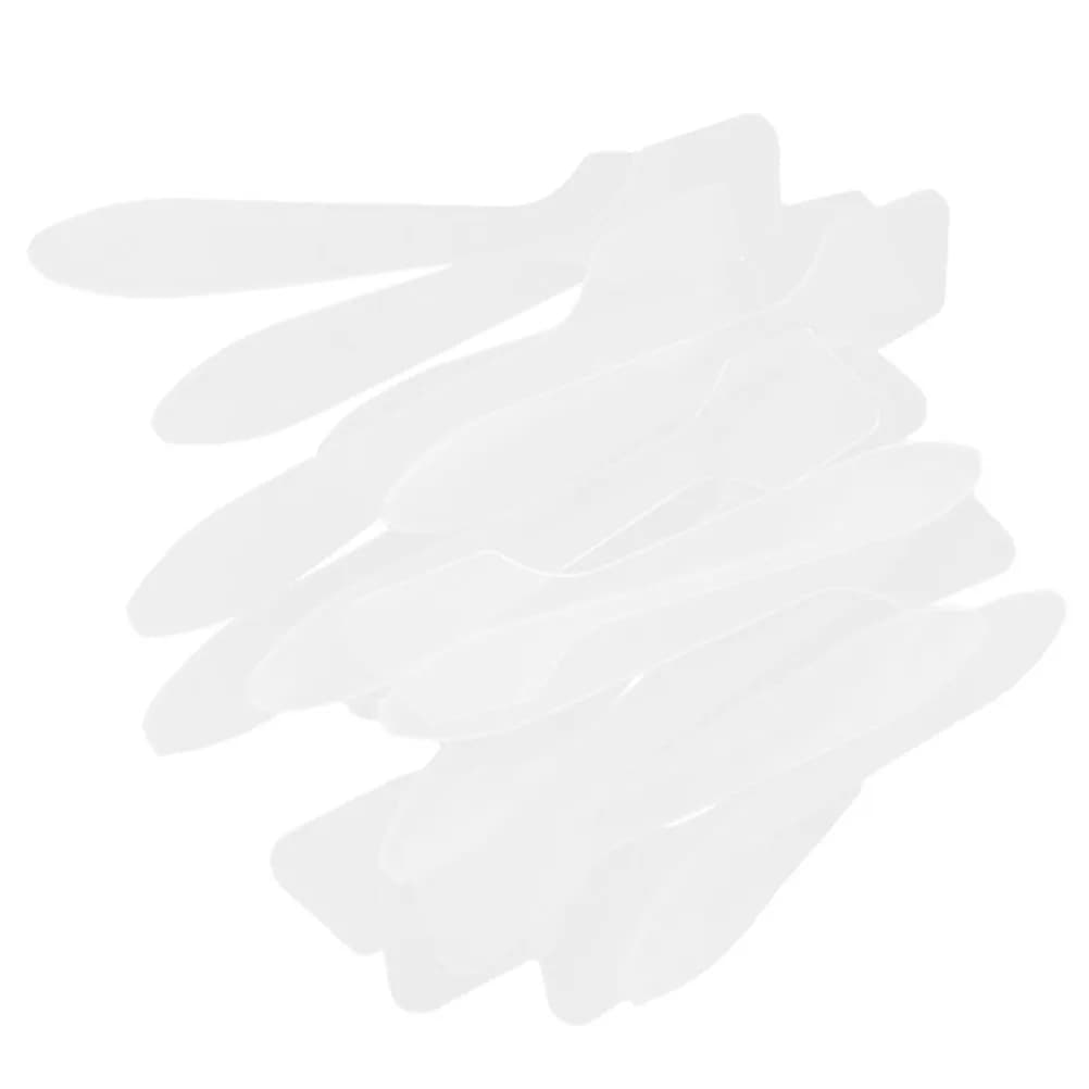 50pcs Spatula Makeup Spatula Plastic Plastic Handle Face Cream Scoop Mask Spoon Mixing Stick Applicator Beauty Tool
