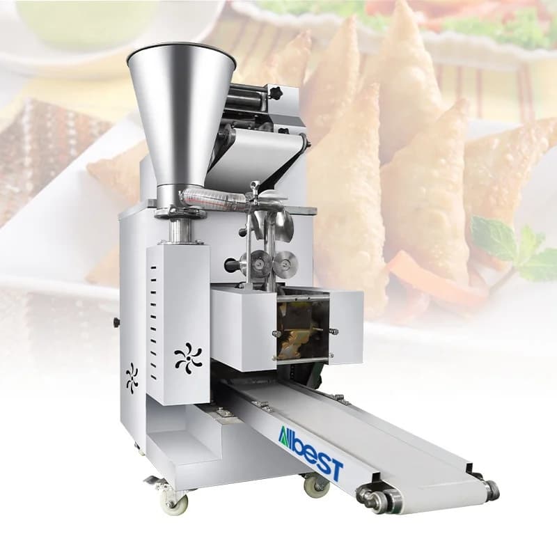 Macchina per fare gnocchi di ravioli italiani per pasta di empanada di carne russa di samosa indiana per uso domestico completamente automatica