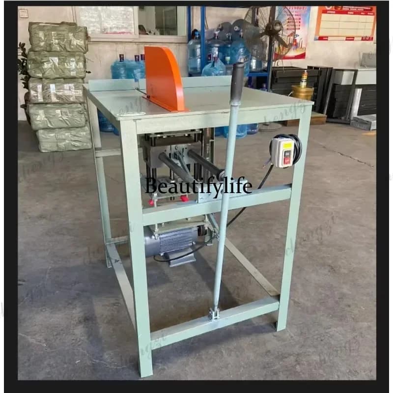 f182 ASMHand Crank Aluminum Profile Saw Table Machine With Blade Height Adjustment 45 90 Degree For Curtain Wall Window Door Gro
