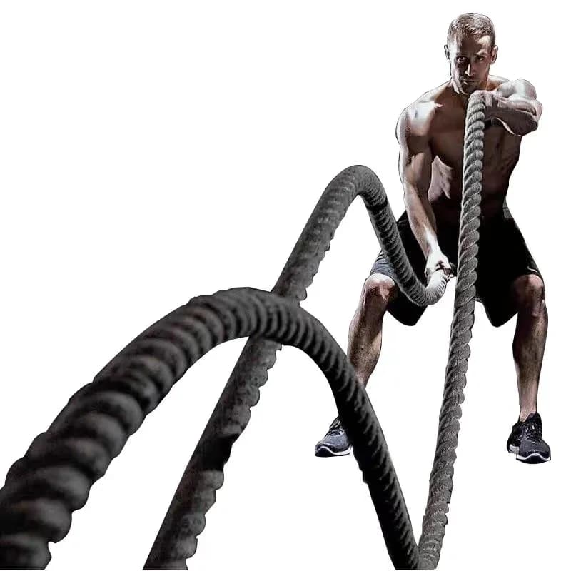 Fitness Exercise Training Cord, Weighted Jumping Rope for Power Training in Gym