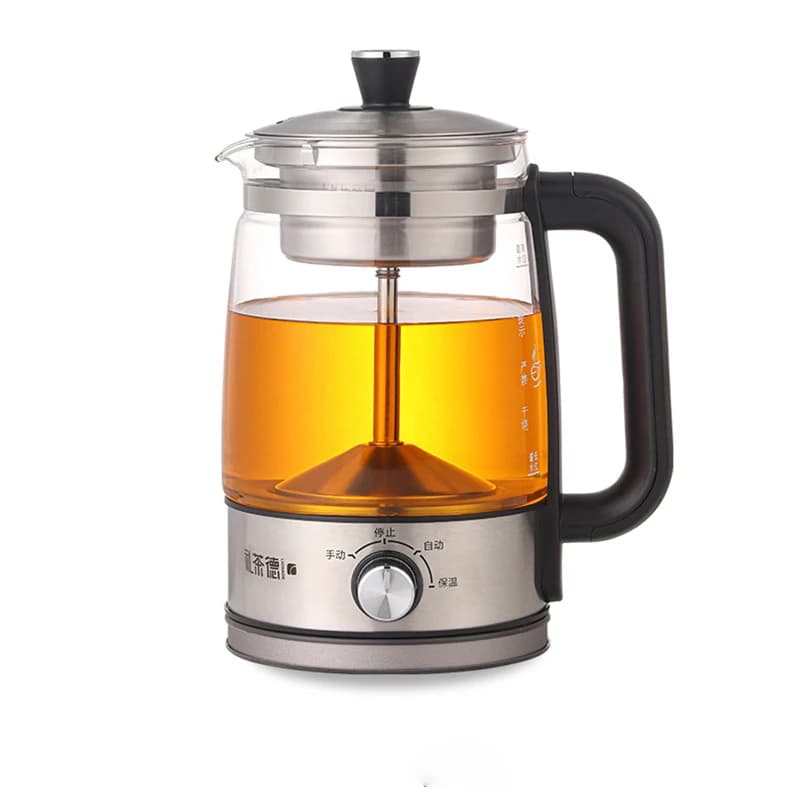 110 V/220 V Bollitore Elettrico Automatico Vapore Spray Teiera Multifunzionale Teiere di Vetro Thermo Pot Per Uso Domestico Bollire Acqua Bollitore 1.3L
