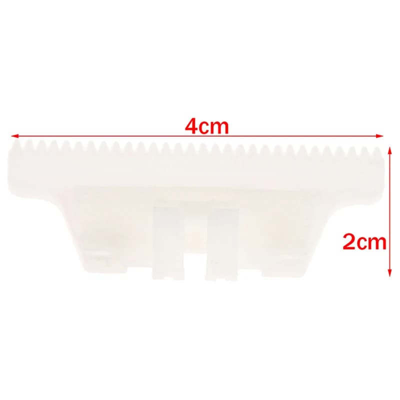 1PC Ceramic Clipper Blade for Cordless 2-Hole Trimmers, Sharp & Durable Replacement for Beard & Hair Grooming