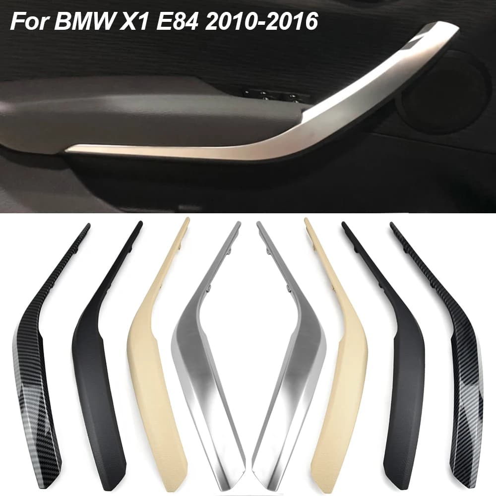 Auto aggiornata sinistra destra porta interna bracciolo maniglia di trazione copertura esterna Trim per BMW X1 E84 2010-2016
