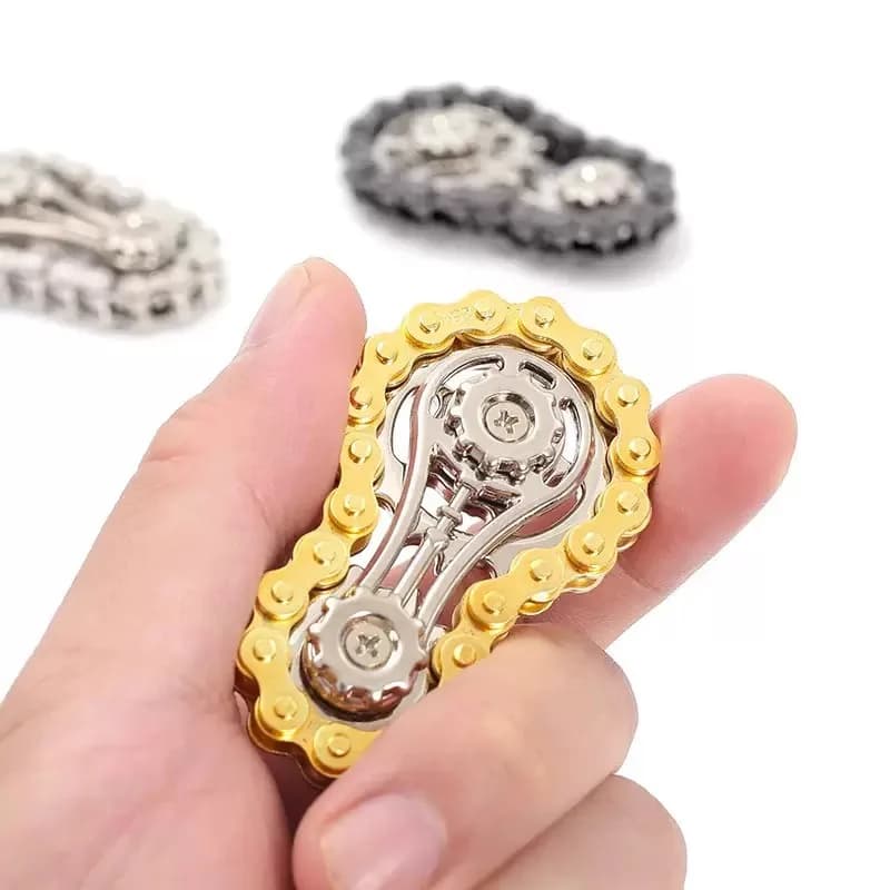 Meccanico EDC Gear Fidget Spinner Pignoni antistress Volano Punta delle dita Fidget Spinner Giocattolo da scrivania per regalo per adulti
