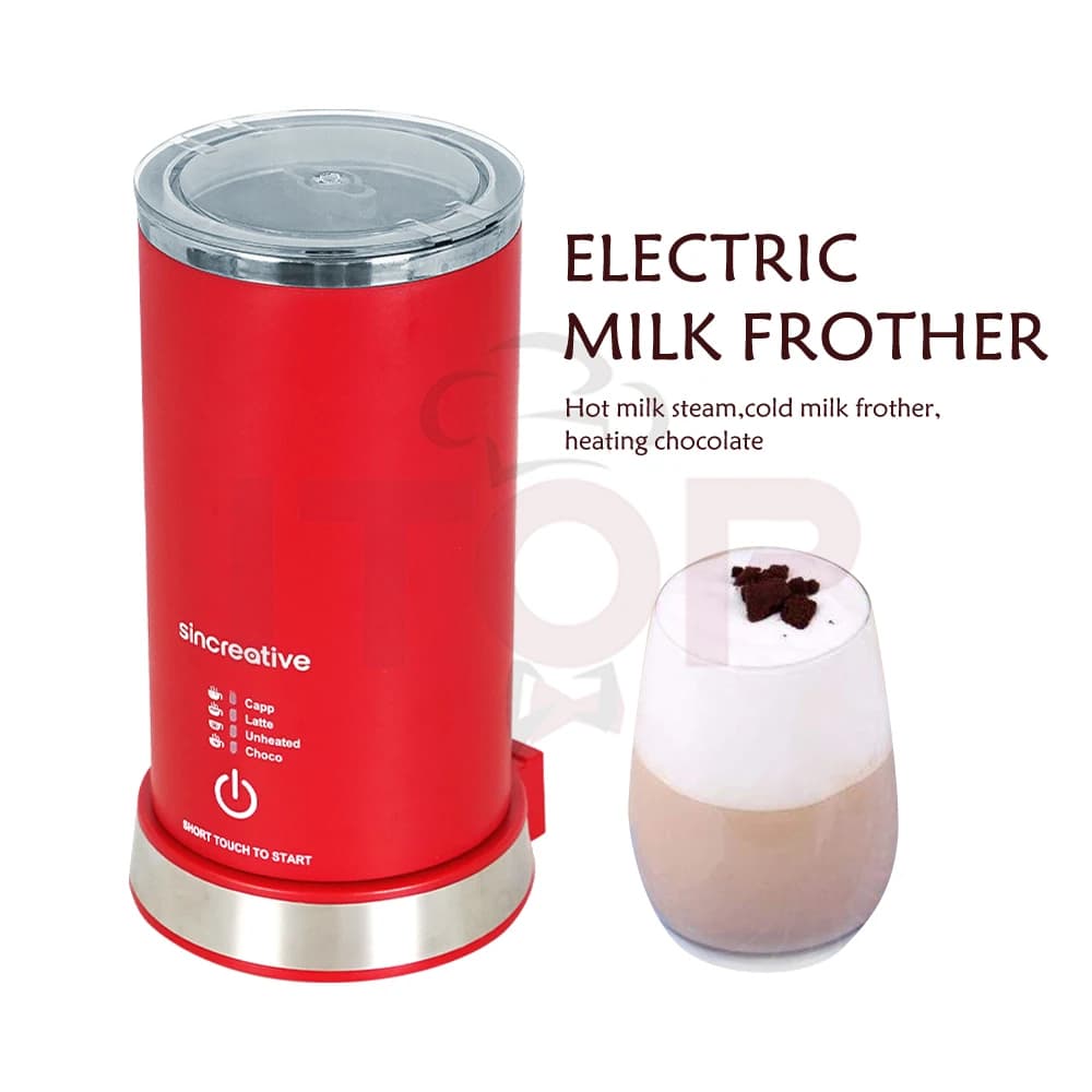 ITOP montalatte elettrico 400W per latte caldo vapore montalatte freddo riscaldamento frullatore al cioccolato miscelatore macchina da caffè 110-220-240V