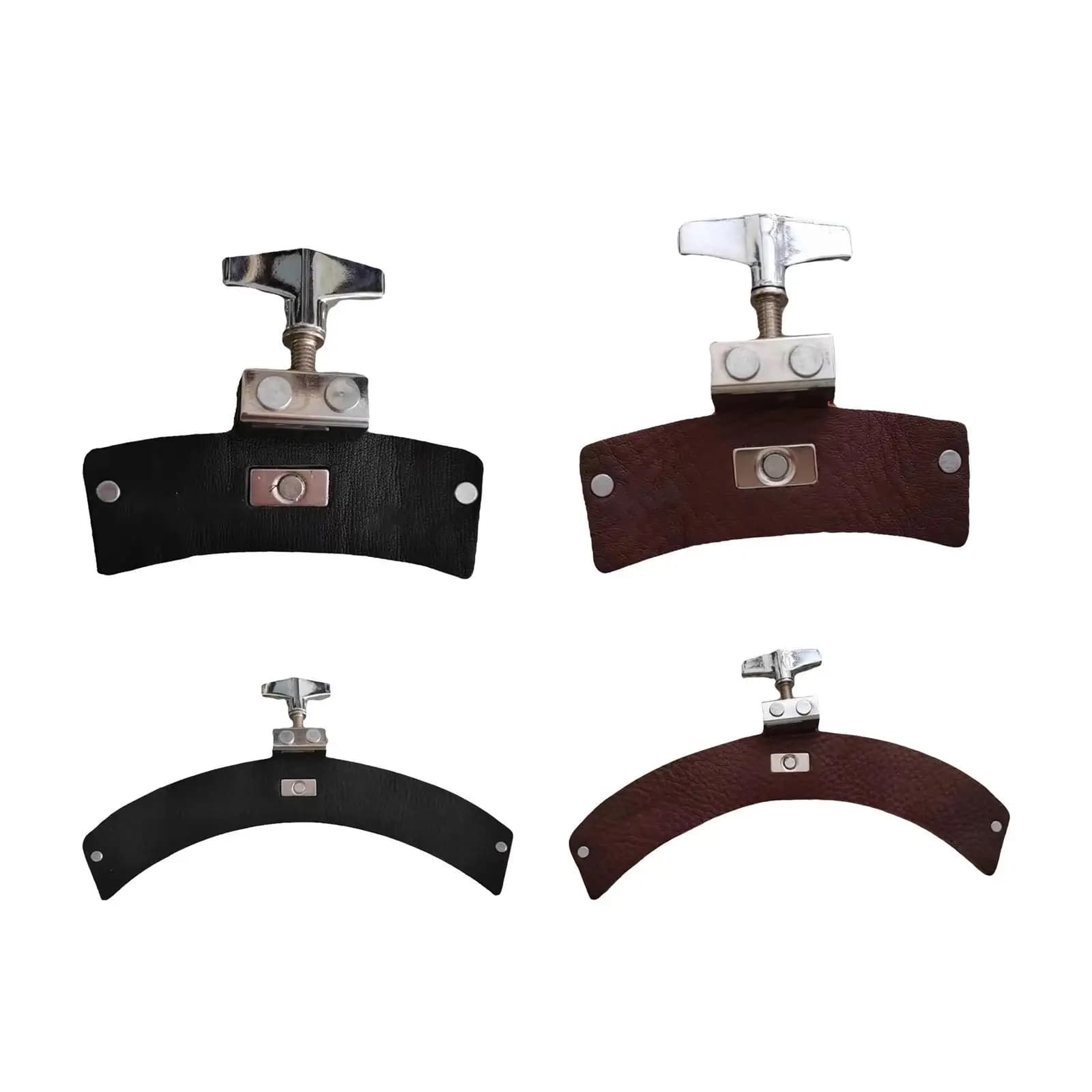 Accessorio per tampone smorzante per tamburo Silenziatori per pad muto per tamburo morbido in pelle per kit di batteria Strumento per percussioni per basso rullante per interni ed esterni