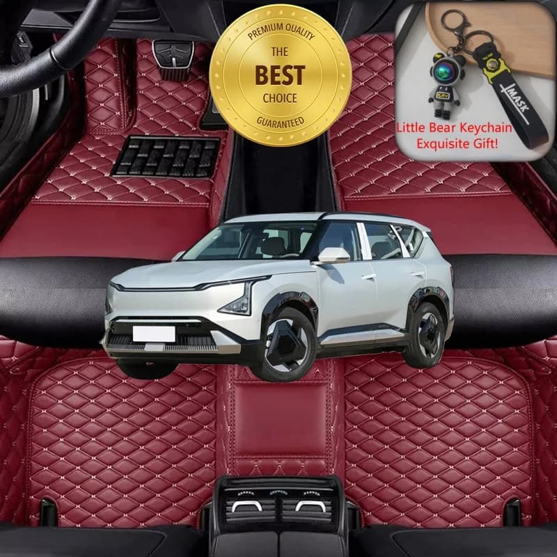 Customized Auto Car Mats for Kia EV5 2023-2026, Auto Accessories, Custom Luxury Mats for Left/ Right Guide